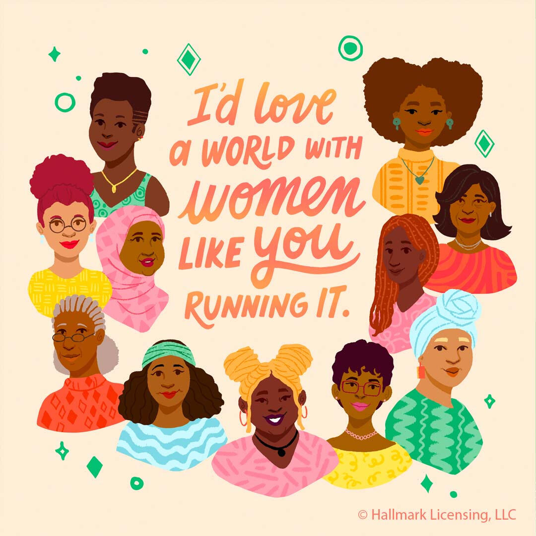 Hallmark—Mahogany Social Post for International Women&#39;s Day 2021